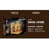 JIESTAR 57015 JMBRICKLAYER 30126 HIỆU SÁCH CHÂU bộ đồ chơi xếp lắp ráp ghép mô hình Creator EUROPEANIZING ARCHITECTURE BOOKSTORE Sáng Tạo 3028 khối
