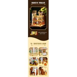 JIESTAR 57015 JMBRICKLAYER 30126 HIỆU SÁCH CHÂU bộ đồ chơi xếp lắp ráp ghép mô hình Creator EUROPEANIZING ARCHITECTURE BOOKSTORE Sáng Tạo 3028 khối