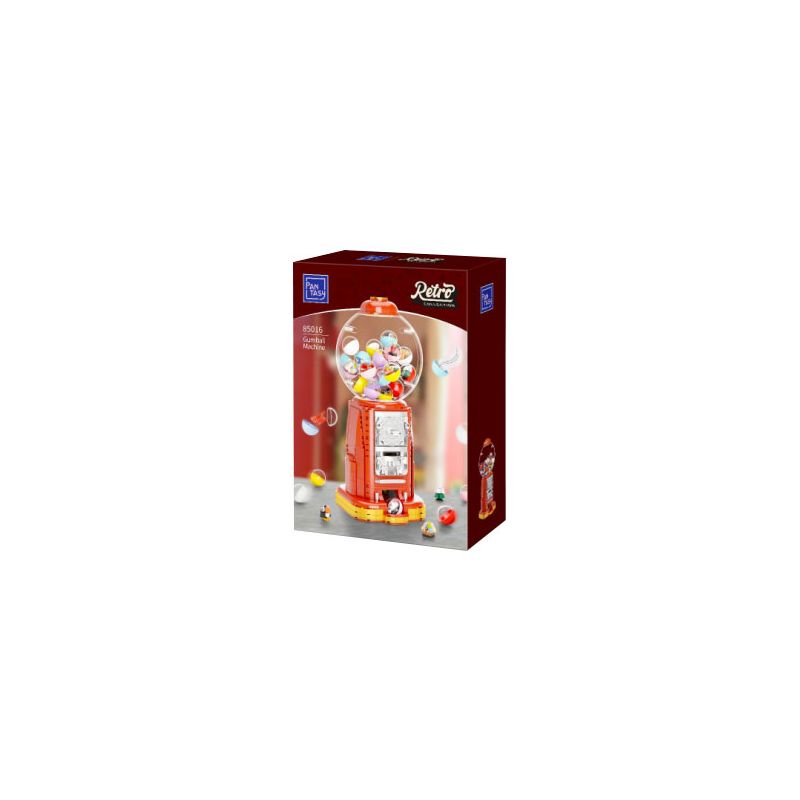 PANTASY 85016 MÁY GACHA bộ đồ chơi xếp lắp ráp ghép mô hình GUMBALL MACHINE 1000 khối