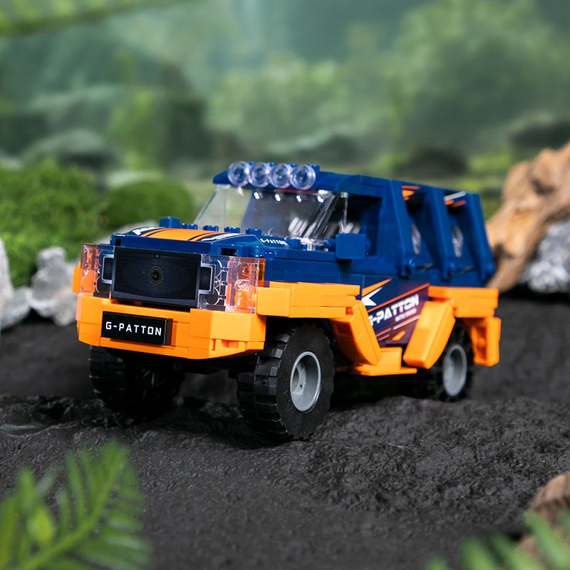 PANTASY 86701 GEORGE PATTON GX 1:24 tỷ lệ 1:24 bộ đồ chơi xếp lắp ráp ghép mô hình Racers Đua Tốc Độ 422 khối