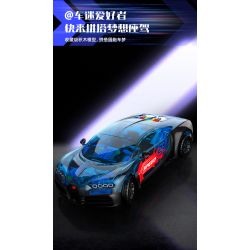 JAKI JK8808 8808 SÁNG TẠO THỜI THƯỢNG SIÊU XE Ý TƯỞNG PHANTOM PS tỷ lệ 1:14 bộ đồ chơi xếp lắp ráp ghép mô hình Technic PHANTOM SUPERCAR Kỹ Thuật Công Nghệ Cao Mô Hình Phương Tiện