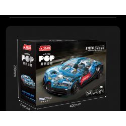 JAKI JK8808 8808 SÁNG TẠO THỜI THƯỢNG SIÊU XE Ý TƯỞNG PHANTOM PS tỷ lệ 1:14 bộ đồ chơi xếp lắp ráp ghép mô hình Technic PHANTOM SUPERCAR Kỹ Thuật Công Nghệ Cao Mô Hình Phương Tiện