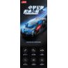 JAKI JK8808 8808 SÁNG TẠO THỜI THƯỢNG SIÊU XE Ý TƯỞNG PHANTOM PS tỷ lệ 1:14 bộ đồ chơi xếp lắp ráp ghép mô hình Technic PHANTOM SUPERCAR Kỹ Thuật Công Nghệ Cao Mô Hình Phương Tiện