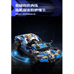 JAKI JK8808 8808 SÁNG TẠO THỜI THƯỢNG SIÊU XE Ý TƯỞNG PHANTOM PS tỷ lệ 1:14 bộ đồ chơi xếp lắp ráp ghép mô hình Technic PHANTOM SUPERCAR Kỹ Thuật Công Nghệ Cao Mô Hình Phương Tiện