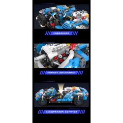 JAKI JK8808 8808 SÁNG TẠO THỜI THƯỢNG SIÊU XE Ý TƯỞNG PHANTOM PS tỷ lệ 1:14 bộ đồ chơi xếp lắp ráp ghép mô hình Technic PHANTOM SUPERCAR Kỹ Thuật Công Nghệ Cao Mô Hình Phương Tiện