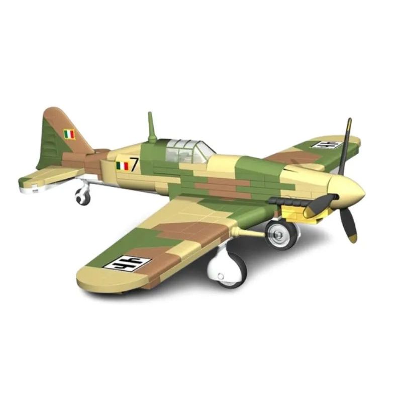 COBI 5867 non Lego TIÊM KÍCH FIAT G.55 CENTAUR 1:48 tỷ lệ 1:48 bộ đồ chơi xếp lắp ráp ghép mô hình Military Army FIAT G55 CENTAURO Quân Sự Bộ Đội