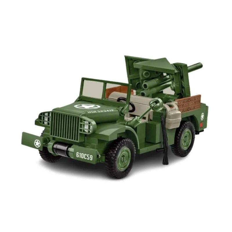 COBI 3116 non Lego XE QUÂN SỰ GMC M6 FARGO 1:35 tỷ lệ 1:35 bộ đồ chơi xếp lắp ráp ghép mô hình Military Army Quân Sự Bộ Đội