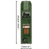 COBI 3110 XE VẬN TẢI ĐỔ BỘ VỊT DUKW 1:35 tỷ lệ 1:35 bộ đồ chơi xếp lắp ráp ghép mô hình Military Army DUKW AMPHIBIA Quân Sự Bộ Đội 508 khối