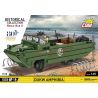COBI 3110 XE VẬN TẢI ĐỔ BỘ VỊT DUKW 1:35 tỷ lệ 1:35 bộ đồ chơi xếp lắp ráp ghép mô hình Military Army DUKW AMPHIBIA Quân Sự Bộ Đội 508 khối