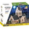 COBI 2299 NHÀ THỜ bộ đồ chơi xếp lắp ráp ghép mô hình Military Army SAINTE-MÈRE-ÉGLISE-CHURCH Quân Sự Bộ Đội 2280 khối