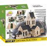 COBI 2299 NHÀ THỜ bộ đồ chơi xếp lắp ráp ghép mô hình Military Army SAINTE-MÈRE-ÉGLISE-CHURCH Quân Sự Bộ Đội 2280 khối