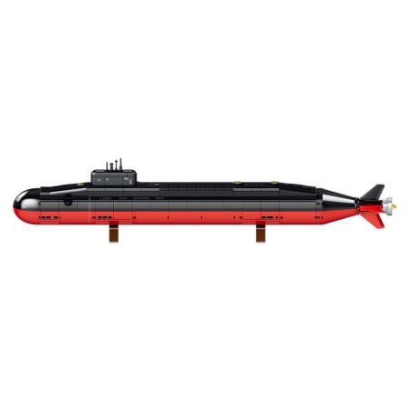 SEMBO 208043 TÀU NGẦM HẠT NHÂN CHIẾN LƯỢC THẾ HỆ MỚI bộ đồ chơi xếp lắp ráp ghép mô hình Military Army Quân Sự Bộ Đội 1324 khối