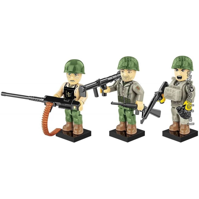 COBI 2054 non Lego D-NGÀY 06.06.1944 bộ đồ chơi xếp lắp ráp ghép mô hình Military Army Quân Sự Bộ Đội 34 khối