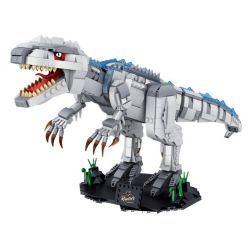 ZHEGAO 931001 INDOMINUS RAPTOR bộ đồ chơi xếp lắp ráp ghép mô hình 1176 khối