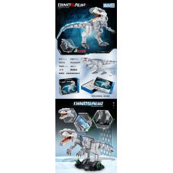 ZHEGAO 931001 INDOMINUS RAPTOR bộ đồ chơi xếp lắp ráp ghép mô hình 1176 khối