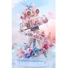 SEMBO 611106 MÁY ẢNH CỔ ĐIỂN HOA VÀ BƯỚM bộ đồ chơi xếp lắp ráp ghép mô hình FALL IN FLOWERS 1109 khối