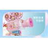 SEMBO 611106 MÁY ẢNH CỔ ĐIỂN HOA VÀ BƯỚM bộ đồ chơi xếp lắp ráp ghép mô hình FALL IN FLOWERS 1109 khối