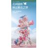 SEMBO 611106 MÁY ẢNH CỔ ĐIỂN HOA VÀ BƯỚM bộ đồ chơi xếp lắp ráp ghép mô hình FALL IN FLOWERS 1109 khối