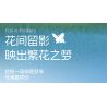 SEMBO 611106 MÁY ẢNH CỔ ĐIỂN HOA VÀ BƯỚM bộ đồ chơi xếp lắp ráp ghép mô hình FALL IN FLOWERS 1109 khối