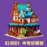 ZHEGAO 613007 NHÀ TRỌ HUẤN LUYỆN THỜI TRUNG CỔ bộ đồ chơi xếp lắp ráp ghép mô hình Medieval Castle MEDIEVAL POST STATION BUILDING Chiến Tranh Trung Cổ 1767 khối