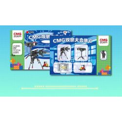 TAIWAN CULTURAL CREATION ZT-00008 00008 ZT00008 BỘ SƯU TẬP QUAN SÁT CMG bộ đồ chơi xếp lắp ráp ghép mô hình 297 khối