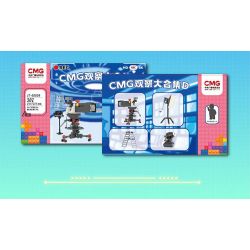 TAIWAN CULTURAL CREATION ZT-00009 00009 ZT00009 BỘ SƯU TẬP QUAN SÁT CMG D bộ đồ chơi xếp lắp ráp ghép mô hình 302 khối