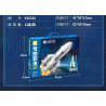 KEEPPLEY K10230 10230 TÊN LỬA ĐẨY TRƯỜNG CHINH 5B bộ đồ chơi xếp lắp ráp ghép mô hình City Thành Phố