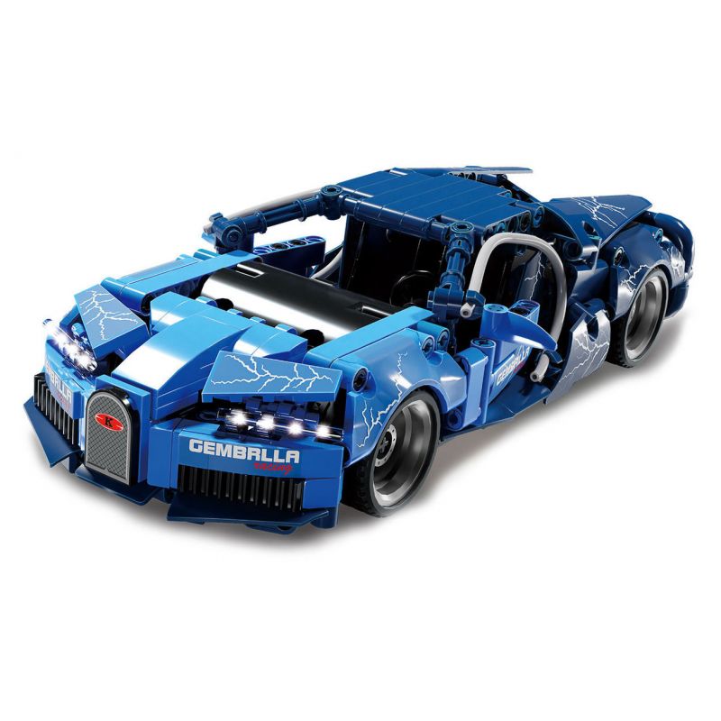 LINGRUI MODEL JIMU LIANGPIN 10230 non  MÁY MÓC HOÀNH HÀNH XE KÉO BUGATTI bộ đồ chơi xếp lắp ráp ghép mô hình  Kỹ Thuật Công Nghệ Cao Mô Hình Phương Tiện 538 khối