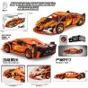SHARP MODEL JIMULIANG PRODUCT 10239 MÁY MÓC HOÀNH HÀNH XE KÉO LÙI MCLAREN bộ đồ chơi xếp lắp ráp ghép mô hình Technic Kỹ Thuật Công Nghệ Cao Mô Hình Phương Tiện 518 khối