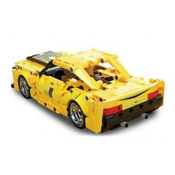 SHARP MODEL JIMULIANG PRODUCT 10240 RAGING GEAR XE KÉO LÙI CAMARO bộ đồ chơi xếp lắp ráp ghép mô hình Technic Kỹ Thuật Công Nghệ Cao Mô Hình Phương Tiện 533 khối