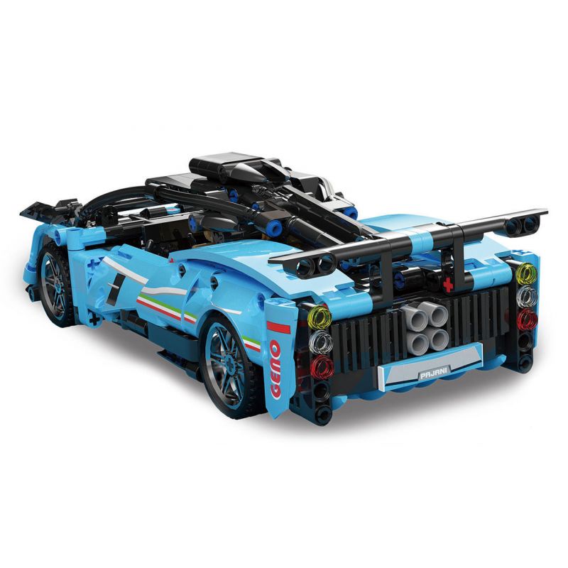 SHARP MODEL JIMULIANG PRODUCT 10241 MÁY MÓC BẠO LỰC XE KÉO PAGANI bộ đồ chơi xếp lắp ráp ghép mô hình Technic Kỹ Thuật Công Nghệ Cao Mô Hình Phương Tiện 538 khối