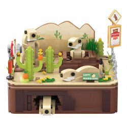 CADA DOUBLEE C71008 71008 PHONG CẢNH NĂNG ĐỘNG CỦA GROUNDHOG bộ đồ chơi xếp lắp ráp ghép mô hình 1148 khối