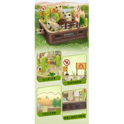 CADA DOUBLEE C71008 71008 PHONG CẢNH NĂNG ĐỘNG CỦA GROUNDHOG bộ đồ chơi xếp lắp ráp ghép mô hình 1148 khối