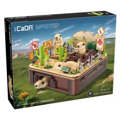 CADA DOUBLEE C71008 71008 PHONG CẢNH NĂNG ĐỘNG CỦA GROUNDHOG bộ đồ chơi xếp lắp ráp ghép mô hình 1148 khối