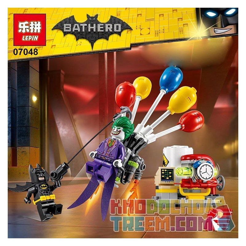 NOT The Lego Batman Movie 70900 The Joker Balloon Escape Clown Balloon  Escape , Bela 10626 Lari