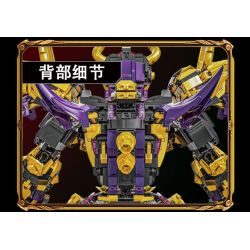 LE YI 62035 BÌNH THIÊN NGƯU MA HỖN HỢP SẮT CƠ KHÍ bộ đồ chơi xếp lắp ráp ghép mô hình 2508 khối