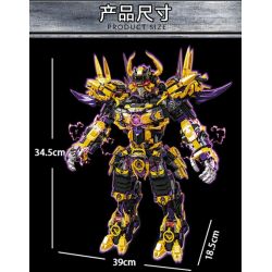 LE YI 62035 BÌNH THIÊN NGƯU MA HỖN HỢP SẮT CƠ KHÍ bộ đồ chơi xếp lắp ráp ghép mô hình 2508 khối