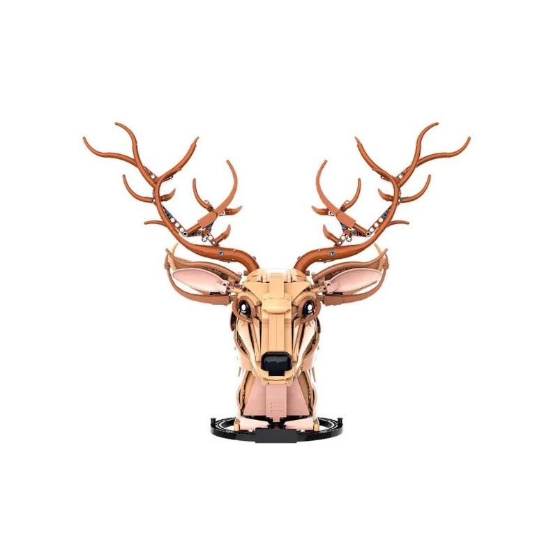 DK 5013 non Lego ĐỒ TRANG TRÍ ĐẦU HƯƠU bộ đồ chơi xếp lắp ráp ghép mô hình Arts & Crafts DEER HEAD 1070 khối