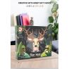 DK 5013 JMBRICKLAYER 70171 ĐỒ TRANG TRÍ ĐẦU HƯƠU bộ đồ chơi xếp lắp ráp ghép mô hình Arts & Crafts DEER HEAD 1070 khối