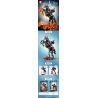 DK 7033 KỴ BINH ĐỊA NGỤC bộ đồ chơi xếp lắp ráp ghép mô hình UNDERWORLD RIDER 1178 khối