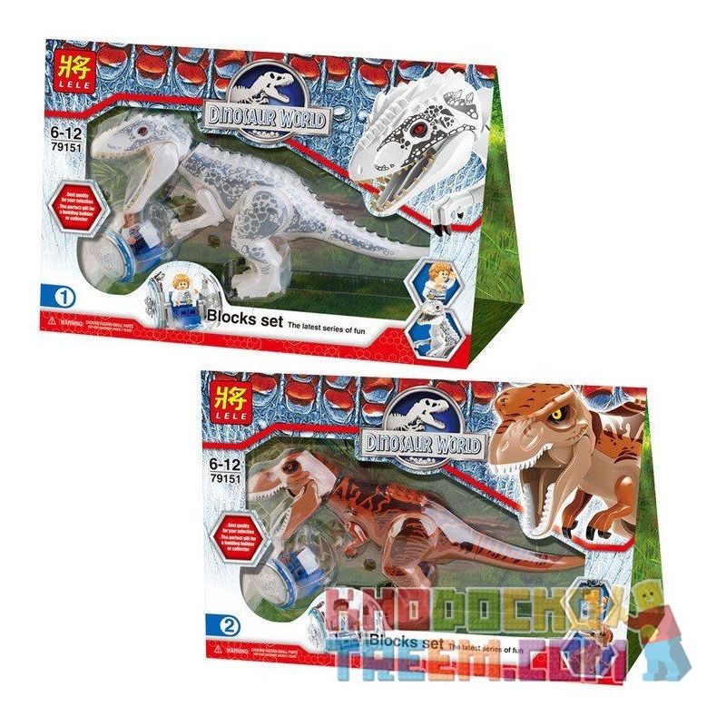 NOT Lego T. REX TRACKER INDOMINUS BREAKOUT 75919 LELE 79095 79151-2 79151-1 79151 YG 77011 77012 xếp lắp ráp ghép mô hình KHỦNG LONG BẠO CHÚA LAI TẠO T. REX THEO DÕI ĐỘT PHÁ INDOMINUS Jurassic World Thế Giới Khủng Long 1156 khối