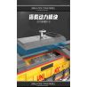DK 80019 ĐẦU MÁY DIESEL AC6000CW bộ đồ chơi xếp lắp ráp ghép mô hình City Thành Phố 1162 khối