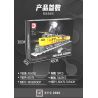 DK 80019 ĐẦU MÁY DIESEL AC6000CW bộ đồ chơi xếp lắp ráp ghép mô hình City Thành Phố 1162 khối