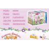 ZHEGAO 921009 CÔNG CHÚA WINDSOR LÂU ĐÀI THU NHỎ bộ đồ chơi xếp lắp ráp ghép mô hình Girl MINI CASTLE Con Gái