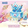 ZHEGAO 921017 BÍ MẬT ĐÁ QUÝ LÂU ĐÀI VƯƠNG MIỆN KIM CƯƠNG BĂNG bộ đồ chơi xếp lắp ráp ghép mô hình Girl Con Gái 408 khối