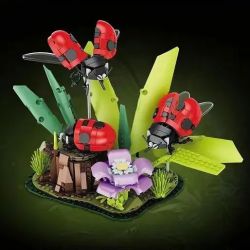 XBERT 66108 BỌ RÙA bộ đồ chơi xếp lắp ráp ghép mô hình 741 khối