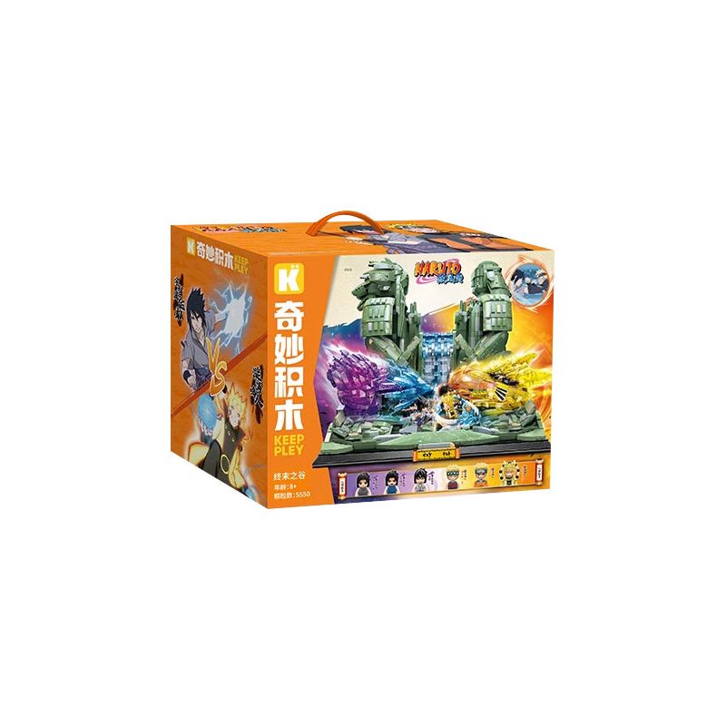 Lego Keeppley K20527 Xếp hình lắp ráp ghép mô hình Naruto Shippuden: Thung lũng tận cùng