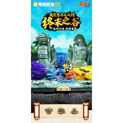 KEEPPLEY K20527 20527 NARUTO SHIPPUDEN THUNG LŨNG TẬN CÙNG bộ đồ chơi xếp lắp ráp ghép mô hình Movie & Game Phim Và Trò Chơi 5500 khối
