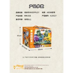 KEEPPLEY K20527 20527 NARUTO SHIPPUDEN THUNG LŨNG TẬN CÙNG bộ đồ chơi xếp lắp ráp ghép mô hình Movie & Game Phim Và Trò Chơi 5500 khối