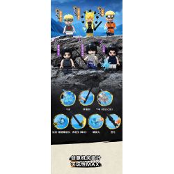 KEEPPLEY K20527 20527 NARUTO SHIPPUDEN THUNG LŨNG TẬN CÙNG bộ đồ chơi xếp lắp ráp ghép mô hình Movie & Game Phim Và Trò Chơi 5500 khối